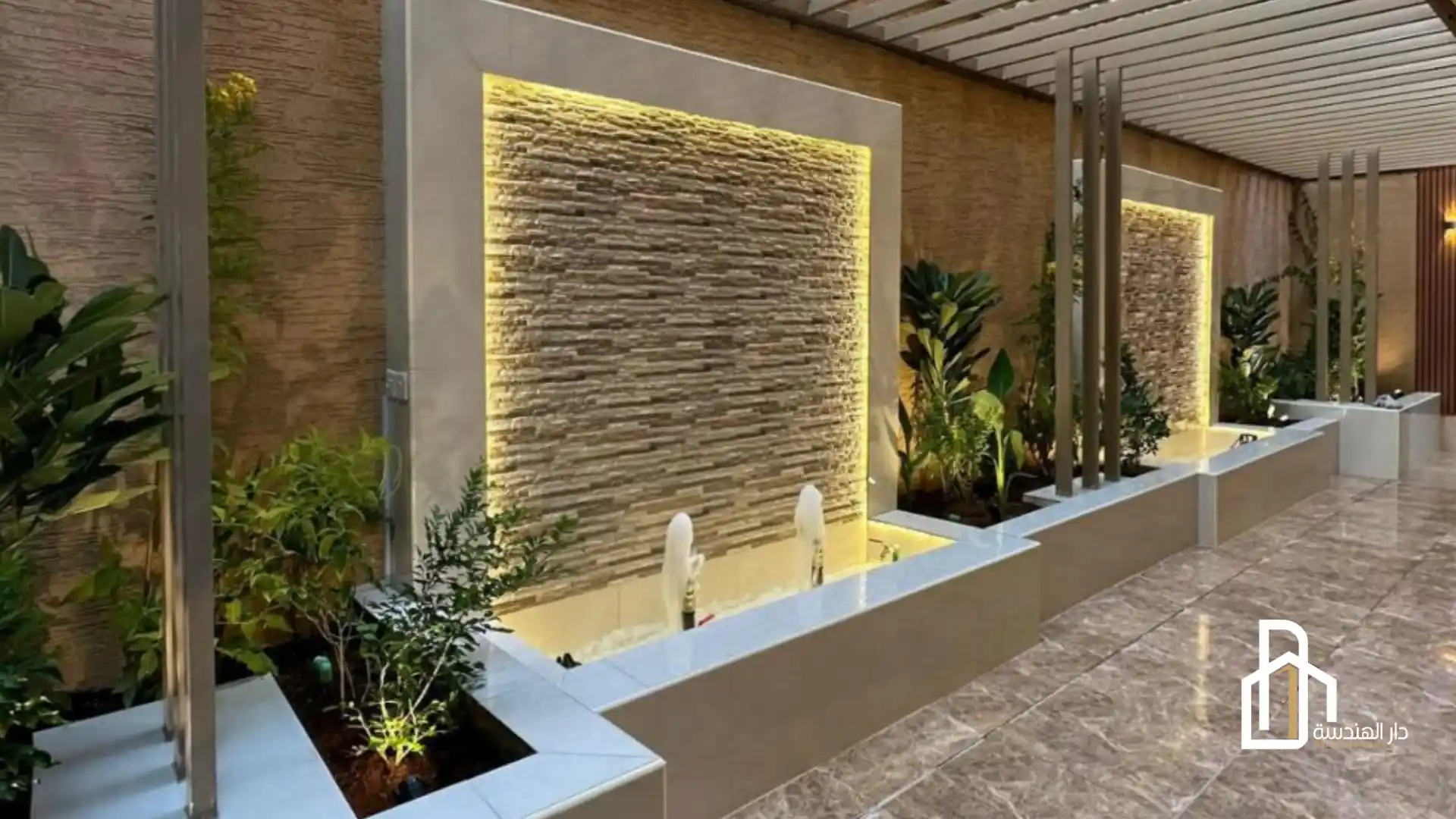 تصميم شلالات جاهزه