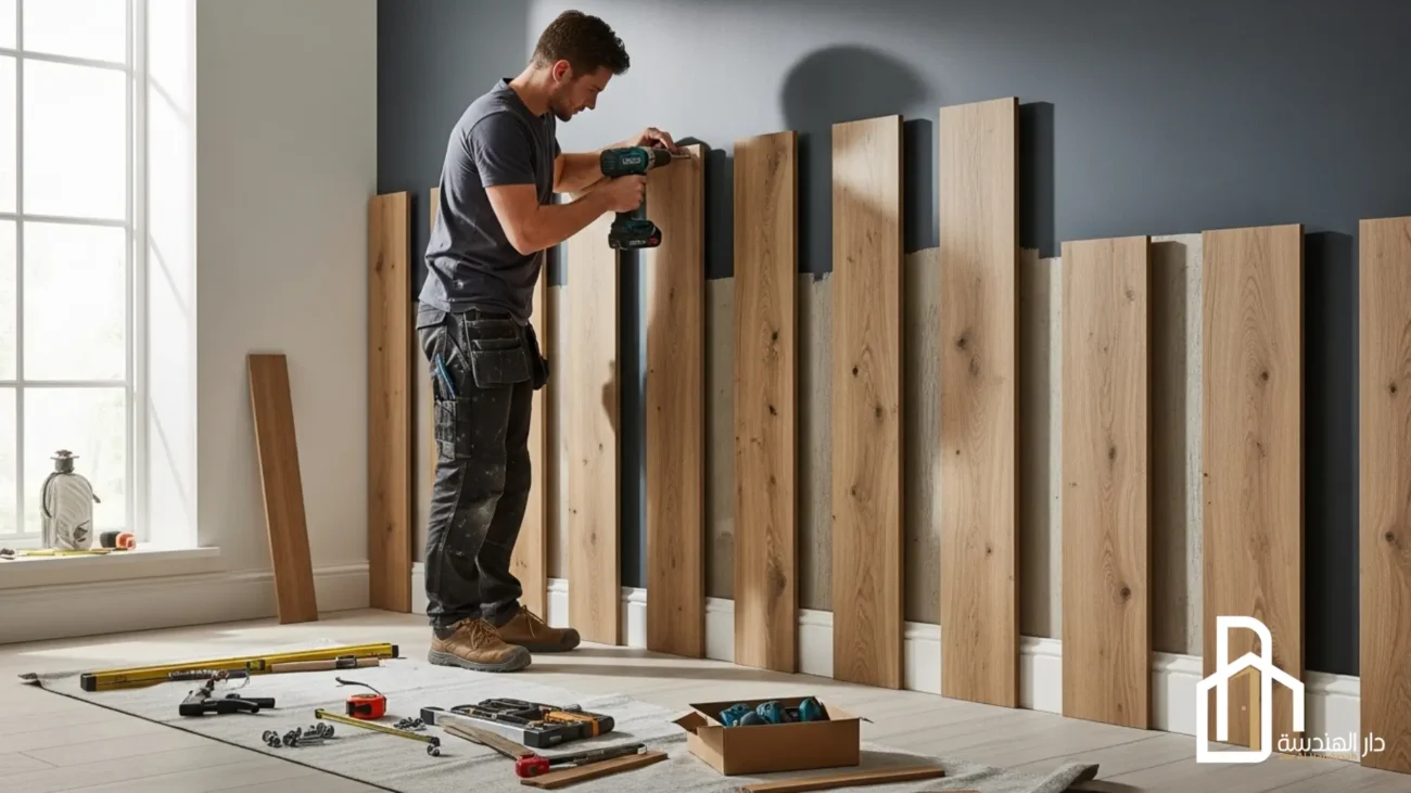 تركيب بديل الخشب وتكسيات الخشب