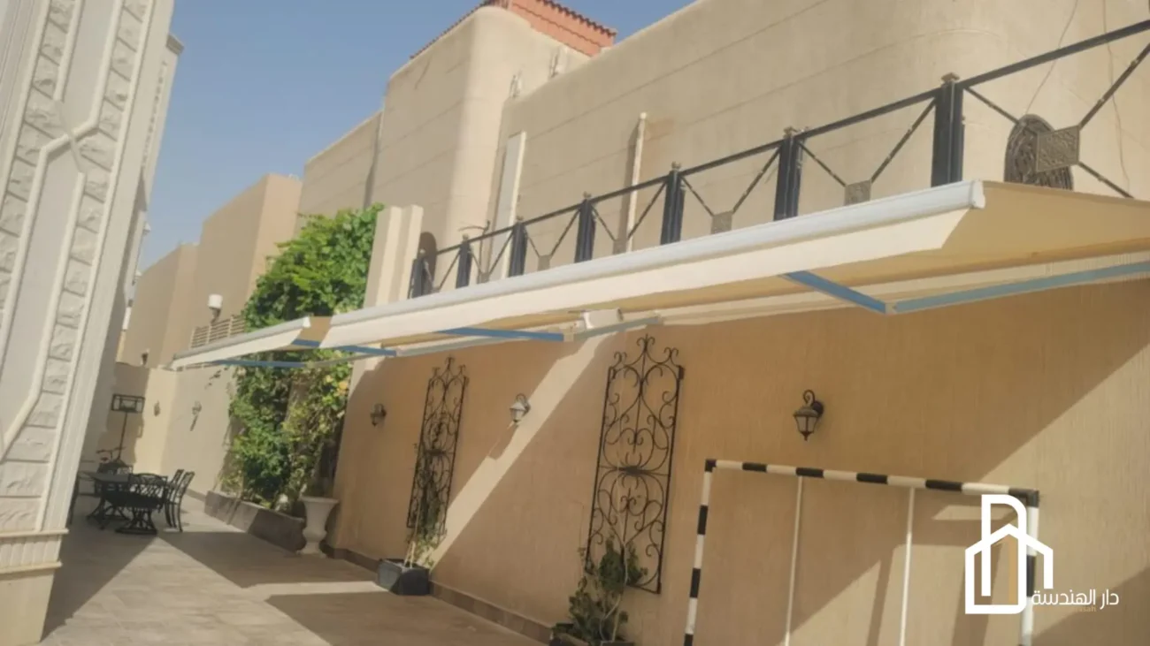 تركيب مظلات ذكية أو قابلة للسحب