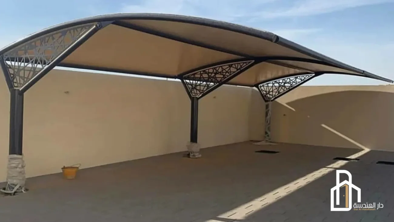 تركيب مظلات معدنية