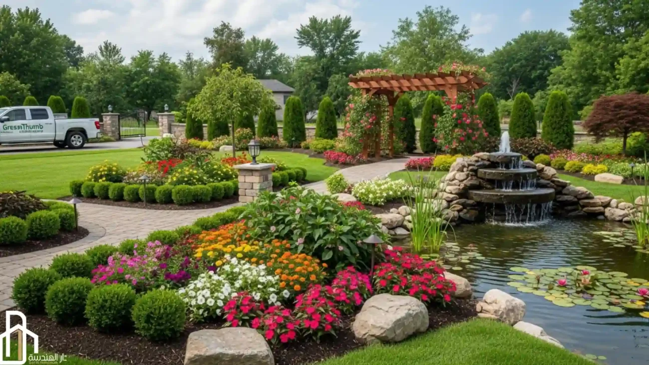 صيانة حدائق منزلية