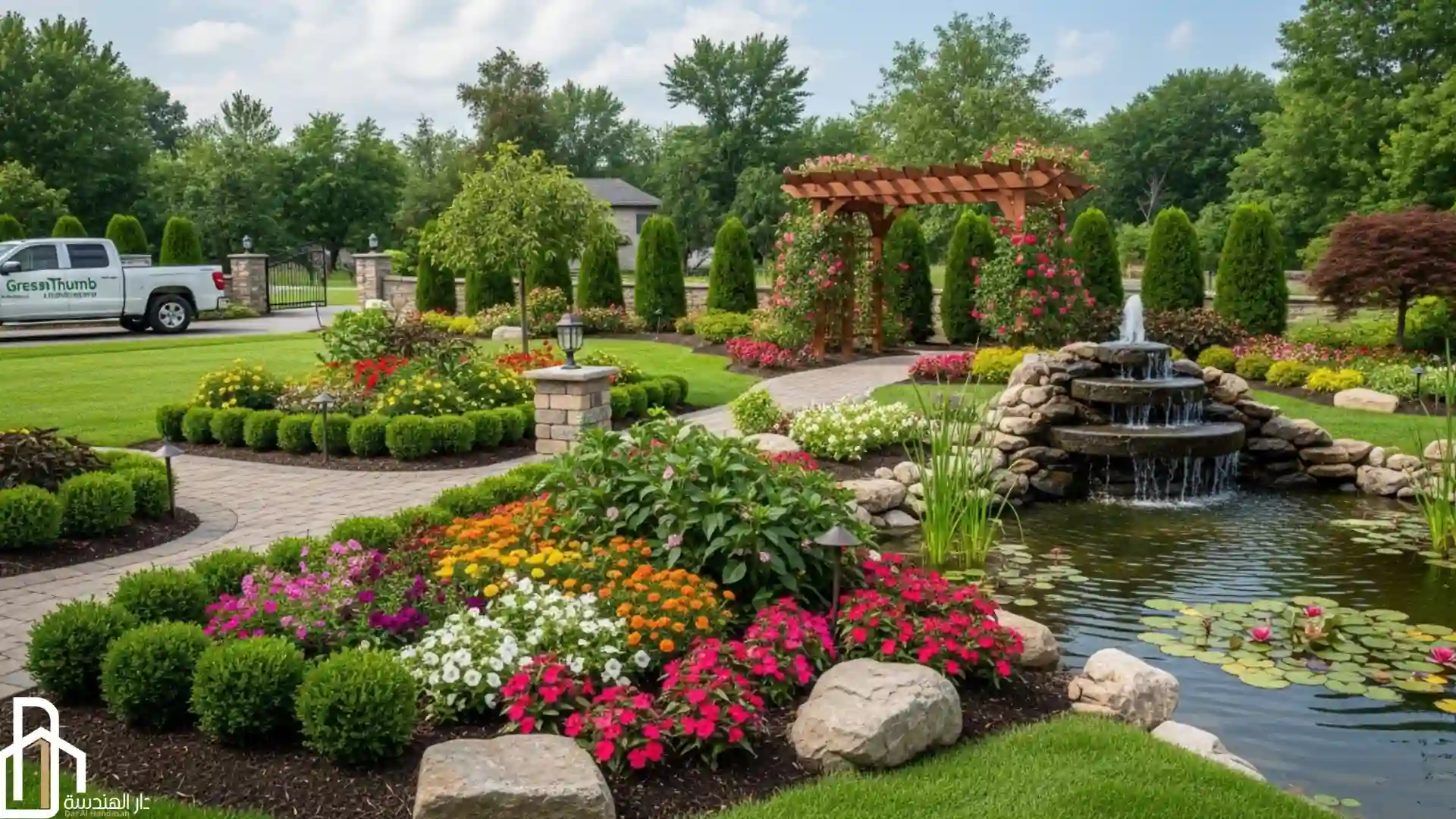 صيانة حدائق منزلية
