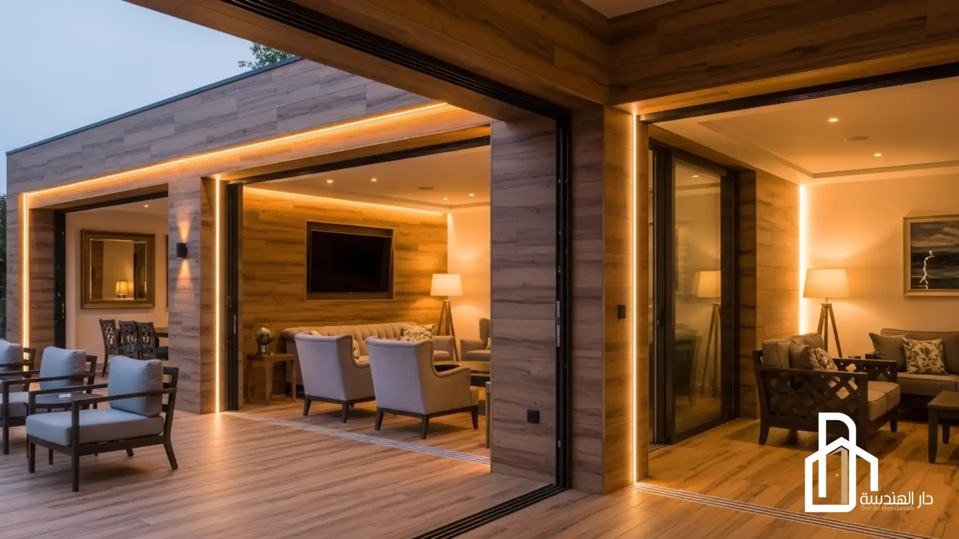 تركيب بديل الخشب وتكسيات الخشب (2)