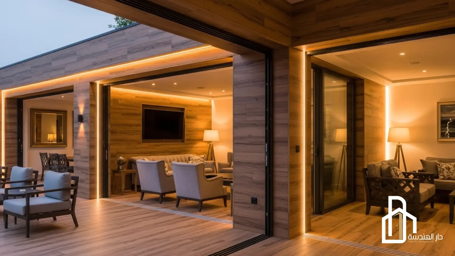 تركيب بديل الخشب وتكسيات الخشب (4)